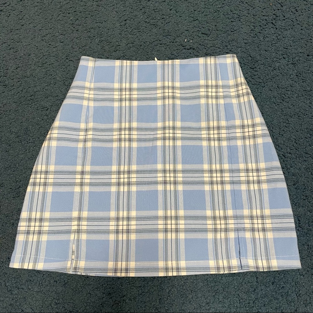 NWT Brandy Melville Plaid Mini Skirt